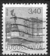 1977 Jugoslavia Turistica 3,40  Usato - Oblitérés