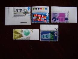 GB 1969 ANNIVERSARIES  Issue 2nd.April MNH Full Set Five Stamps To 1s9d.. - Nuevos