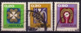 1967 Jugoslavia Anno Nuovo 1968  Usato - Used Stamps