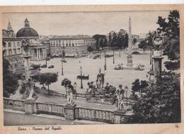 BR41074 Piazza Del Papolo  Roma   2  Scans - Places & Squares