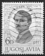 1984 Jugoslavia Cent. Nascita Di Miloje Milojevic Compositore  Usato - Gebruikt