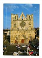 Lyon: Cathedrale De Saint Jean, Automobile, Photo J. Bozon (12-5018) - Lyon 1