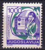 1988 Jugoslavia La Posta Telefono Pubblico  Usato - Oblitérés