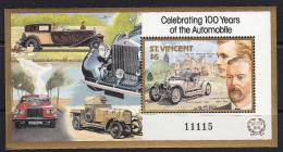 B0062 ST VINCENT 1987, Centenary Of Motoring - Rolls Royce,  MNH - St.Vincent (1979-...)