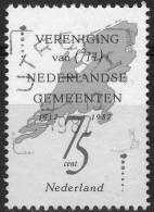 1987 Olanda Unione Delle Municipalità Olandesi - Oblitérés