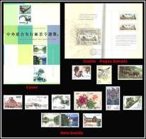 China - People's Republic Of - Special Edition Booklet ( All Joint Issues With China 1990 - 1998 ) - MNH (**) - Used Stamps