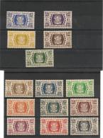 WALLIS ET FUTUNA  Timbres * N°133 à 146 - Unused Stamps