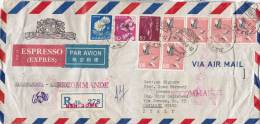 GIAPPONE  /  ITALIA  -  Cover _ Lettera - Poste Aérienne