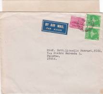 INDIA  /  ITALIA  -  Cover _ Lettera (ALITALIA) - Airmail