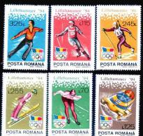 Romania  1994 Olympic Games Lillehamer  Mint **.. - Invierno 1994: Lillehammer