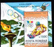 Romania  1994 Olympic Games Lillehamer  Mint  Block **.. - Winter 1994: Lillehammer