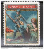 VIGNETTE : 289e REGIMENT D'INFANTERE - Vignettes Militaires