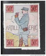 VIGNETTE - 50e REGIMENT D'ARTILLERIE - Vignettes Militaires