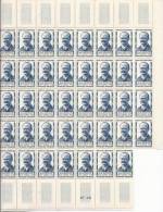 France N°1104 ** Neuf  Feuille De 49 - Full Sheets