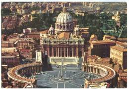 Italy, Roma, Rome, Piazza S. Pietro, St. Peter's Square, Used Postcard [12821] - San Pietro