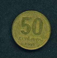 ARGENTINA  -  1994  50 Centavos  Circulated As Scan - Argentinië