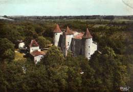 Montcuq Vue Aérienne Le Château De Charry Bords Ondulés - Montcuq