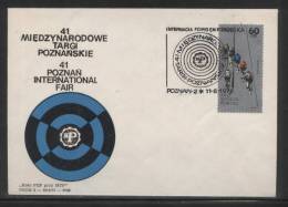 POLAND 1972 41ST INTERNATIONAL TRADE FAIR POZNAN COMM COVERS (4 COLOURS X 4 CANCELS) + 2 CARDS - Covers & Documents