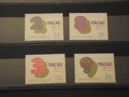 MACAU - 1997 NUMEROS 4 Valori  - NUOVI(++)-TEMATICHE - Unused Stamps