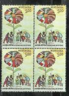 INDIA, 2005, U N International Day Of Peace, Block Of 4, MNH,(**) - Unused Stamps