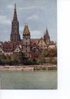 Ulm A.d. Donau Münster Metzgerturm Coloriert Um 1920 Fritz Heim Verlag Nr. 1470 - Ulm