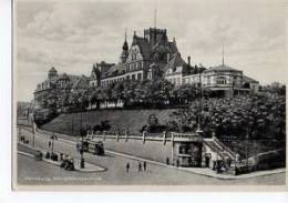 Straßenbahn Tram Vor Der Navigationsschule Schule Hamburg Automobil Um 1925 Sw - Mitte