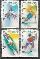 BULGARIA \ BULGARIE / BULGARIEN - 1994 - Jeux Olimpiques Hiver - Lilehammer´94 - 4v** - Hiver 1994: Lillehammer