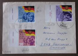 DDR Brief 30 Jahre DDR Satz Gel. 1979 Halle - Eicherscheid - Covers & Documents