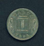 MALTA  -  1976  5 Cents  Circulated As Scan - Malte