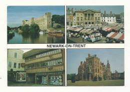 Cp, Angleterre, Newark-on-Trent, Multi-Vues, Voyagée 1994 - Other & Unclassified