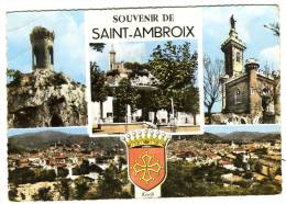 SAINT AMBROUX  - Souvenir De ...    . CPM - Saint-Ambroix