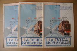 PFA/33 LA TECNICA PROFESSIONALE - PERSONALE FERROVIARIO 1935/TRENI/FERROVIE DELLO STATO - Wissenschaften