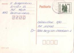 DDR / GDR - Karte Echt Gelaufen / Card Used (r828) - Postcards - Used