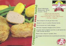 CP:recette De Cuisine " Croquette De Veau Haché " - Recetas De Cocina