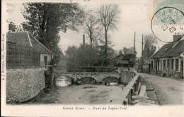 27...EURE.........GISORS. ........PONT DU TAPIS VERT.......ECR I TE .. .. . . ‹(•¿• )› - Gisors