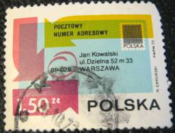 Poland 1973 Introduction Of Postal Codes 1.50zl - Used - Covers & Documents