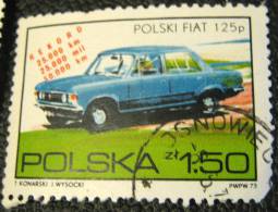 Poland 1973 Cars Fiat 125p 1.50zl - Used - Covers & Documents