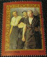 Poland 1968 5th Workers Party Congress Strike Lentz 60g - Used - Storia Postale