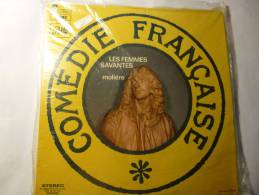 Vinyle "Les Femmes Savantes" De Molière - Comédie Française - 33 Tours. - Teatro & Disfraces