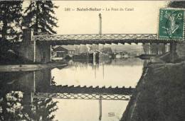 CPA (18)   SAINT      SATUR   Le Pont Du Canal - Saint-Satur