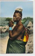 GUINEE FRANCAISE, FEMME BASSARI PORTANT SON BEBE, EX Cond. REAL PHOTO PC Unused, 1960s - Guinée