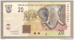 Sudafrica - Banconota Circolata Da 20 Rand P-129a - 2005 #19 - Zuid-Afrika