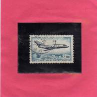 FRANCIA FRANCE 1965 POSTE AERIENNE POSTA AEREA AIR MAIL MYSTERE 20 2f USATO USED OBLITERE' - 1960-.... Matasellados