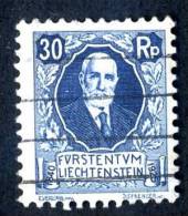 L0780)  LIECHTENSTEIN 1925  Mi.#74  Used - Gebraucht