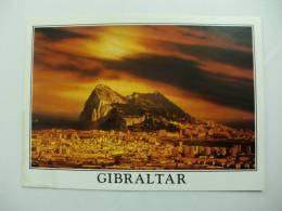 Postcard/Postal Gibraltar Sunrise Over Gilbraltar - Gibilterra