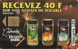 CARTE-PUBLIC-120 U-5/94-SO3-F 470a.970.JD-CAFERIALES J VABRE-DN° 8N° JD A 45011886-ENCORE 95U-TBE - Errors And Oddities