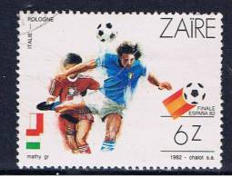 ZRE+ Kongo 1982 Mi 770 Fußball - Usati