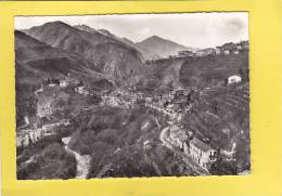 CPSM  - 06 - LANTOSQUE - En Avion Au Dessus De... 1. Vue Générale A Gauche Quartier De Rivet, A Droite Quartier St Roch - Lantosque