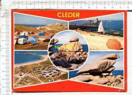 CLEDER -  La Côte De THEVEN  KERBRAT - 5 Vues  :  Camping - Plage - Rochers - Cléder