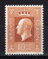 NORVEGIA NORGE - 1969/70 YT 549 ** - Unused Stamps